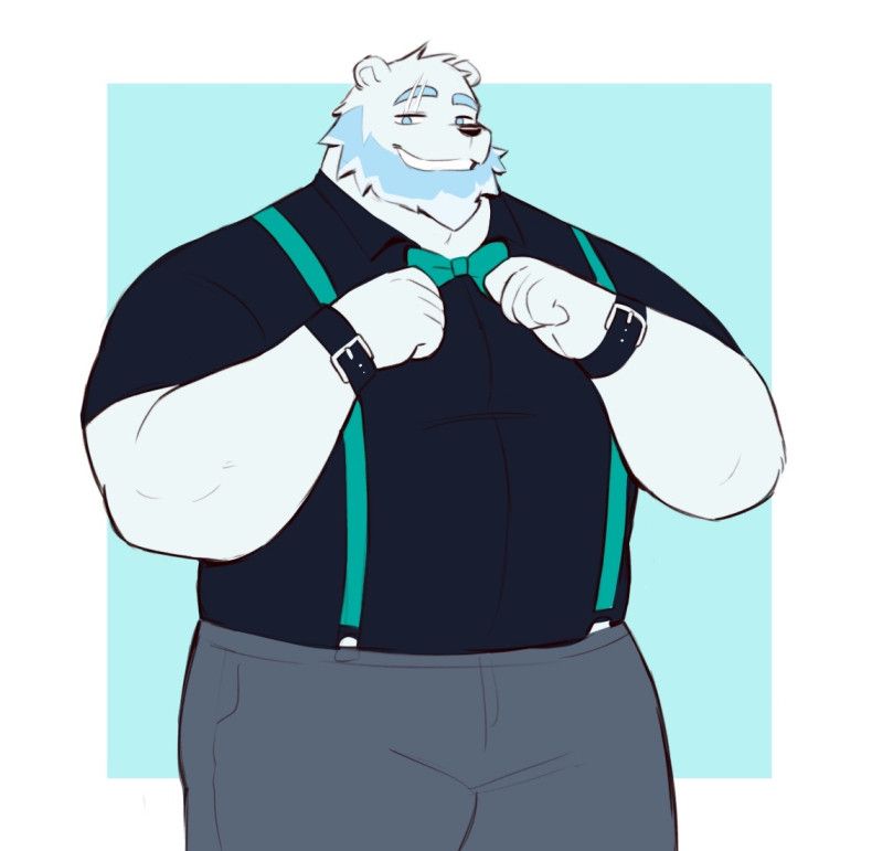 Ollie, an anthropomorphic Beartic