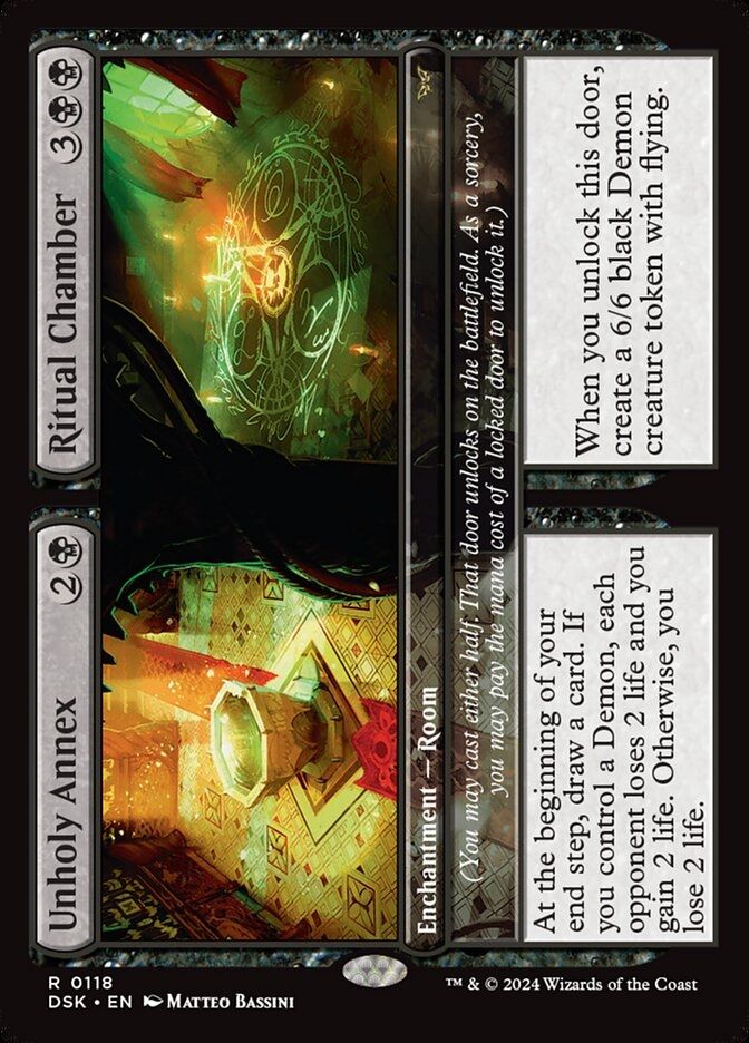 Magic: the Gathering card Unholy Annex // Ritual Chamber