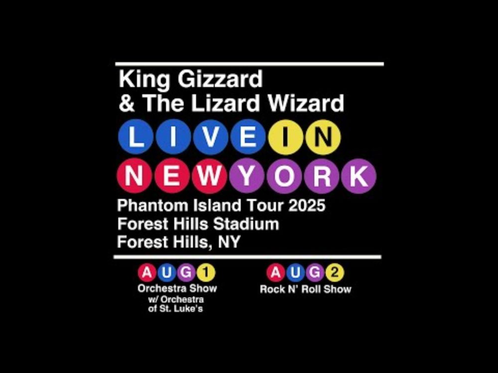 King Gizzard & The Lizard Wizard - Live in New York City '25 (Night 1: Orchestra Show)