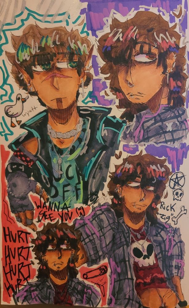 Ocs: Wyatt & Rick (new) 