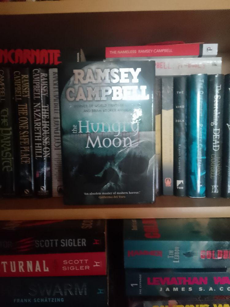 Cover of Ramsey Campbell's The Hungry Moon 