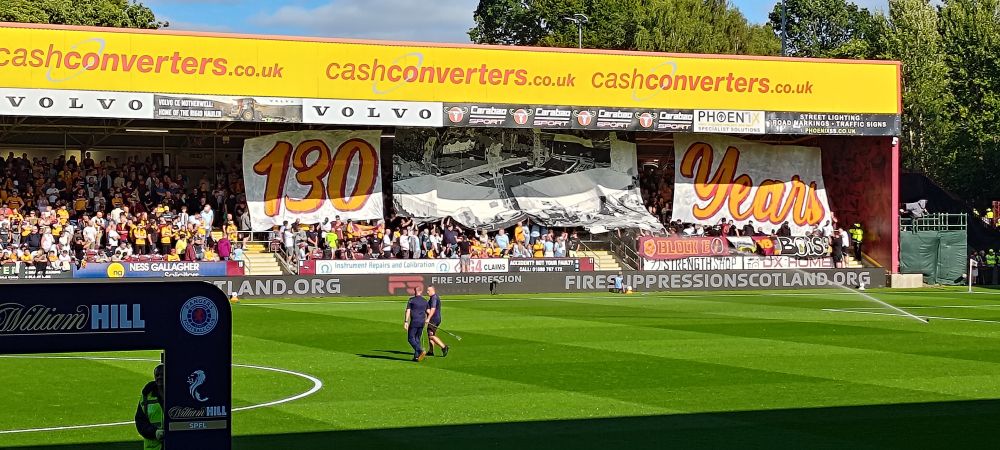 Block E Motherwell 180 years at Fir Park