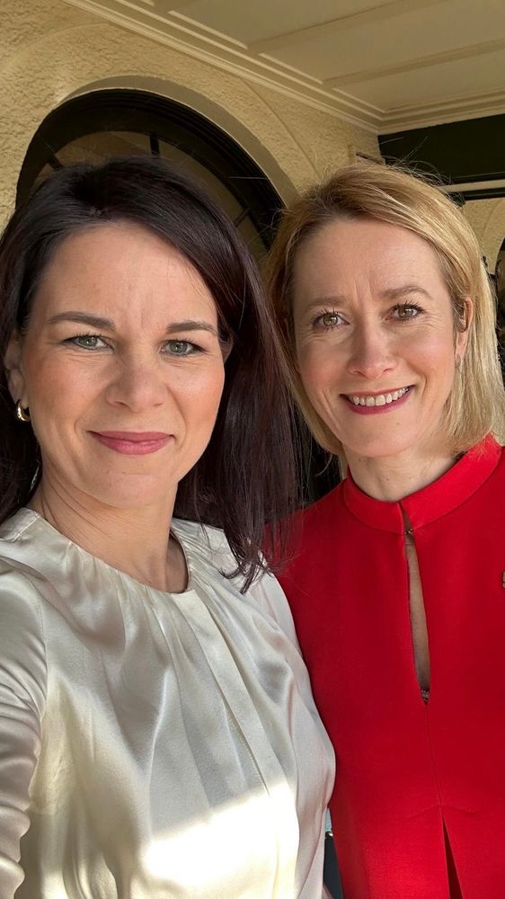 Außenministerin Baerbock und die EU-Außenbeauftragte Kallas in Charlevoix.