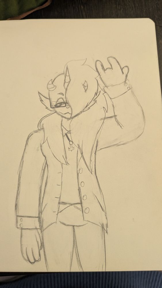My Sona with his hair down and glasses on and a cute preppy outfit. Seems that everyone is at the library today!