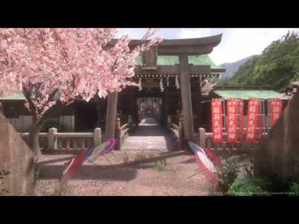 [VRChat]Japan Shrine [spring] - PV 2025