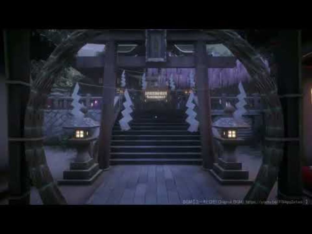 [VRChat]Japan Shrine [early summer] -rain PV 2025