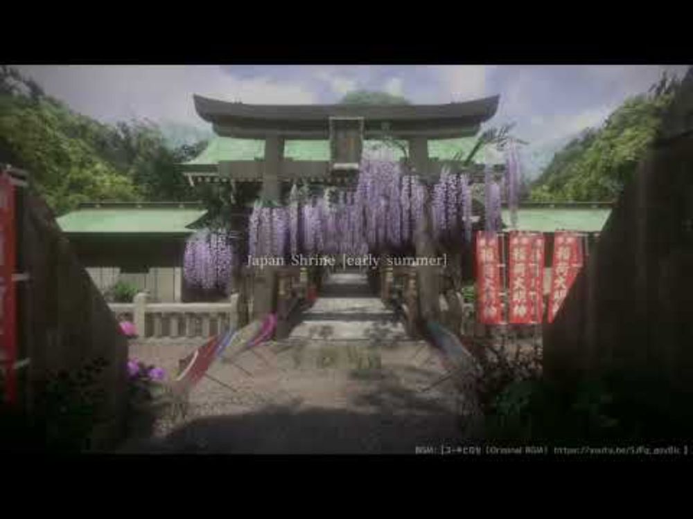 [VRChat] Japan Shrine [early summer] 2025 -PV