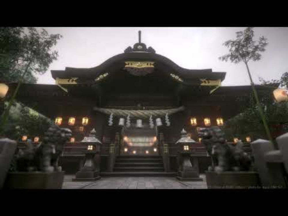 Japan Shrine [summer] - rain PV