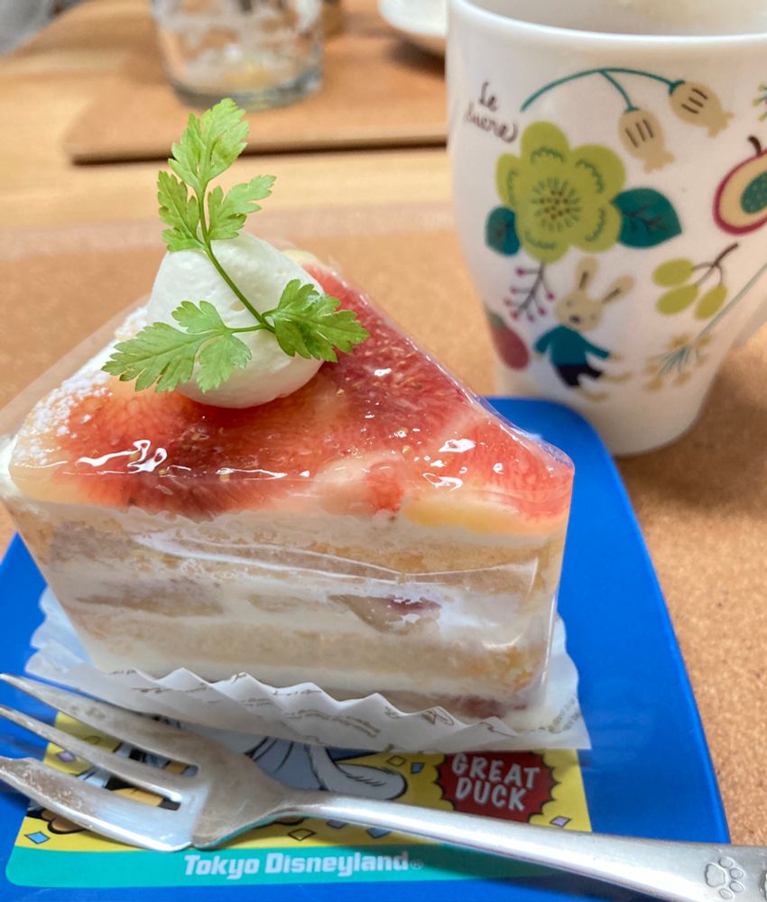 いちじくのショートケーキ