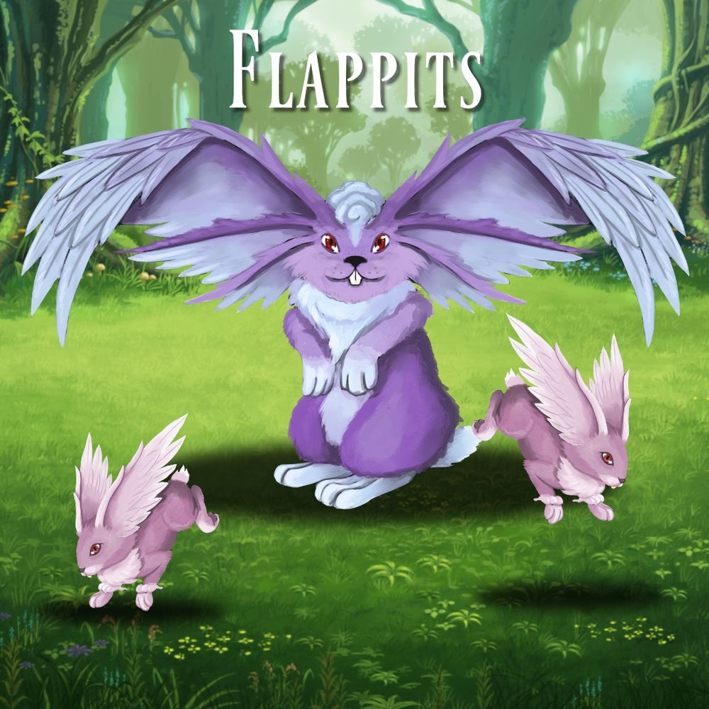 Skies Monster art for Flappits!