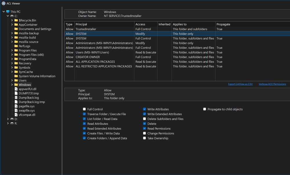 ACL Viewer 2.0