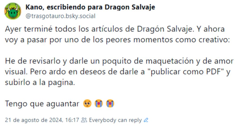 Dragón Salvaje, nº1