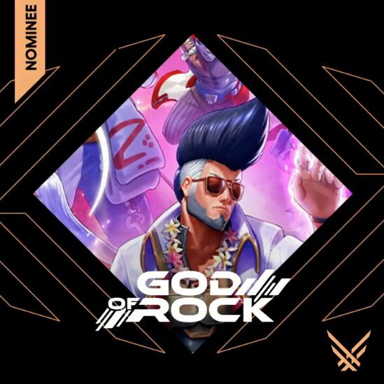 Rhythm-fighting game 'God of Rock' featured as a Game Awards 2023 nominee