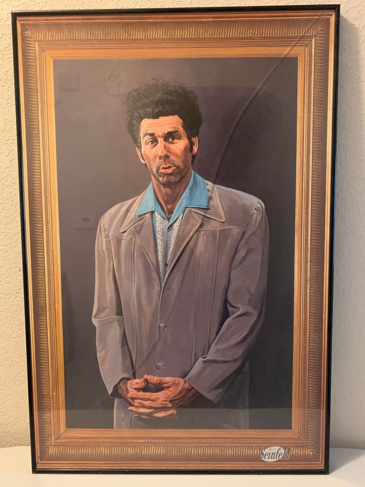 Kramer from Seinfeld. 