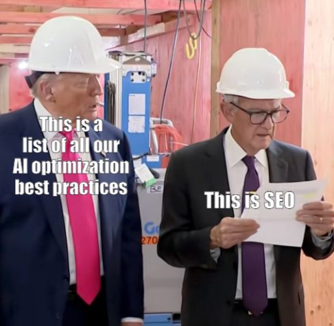 donald trump powell construction site meme