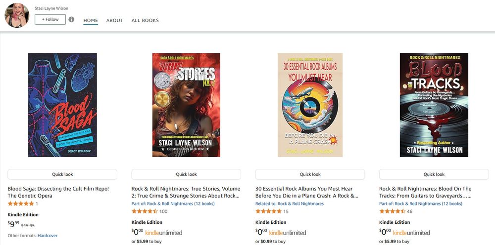 Staci Layne Wilson books on Amazon