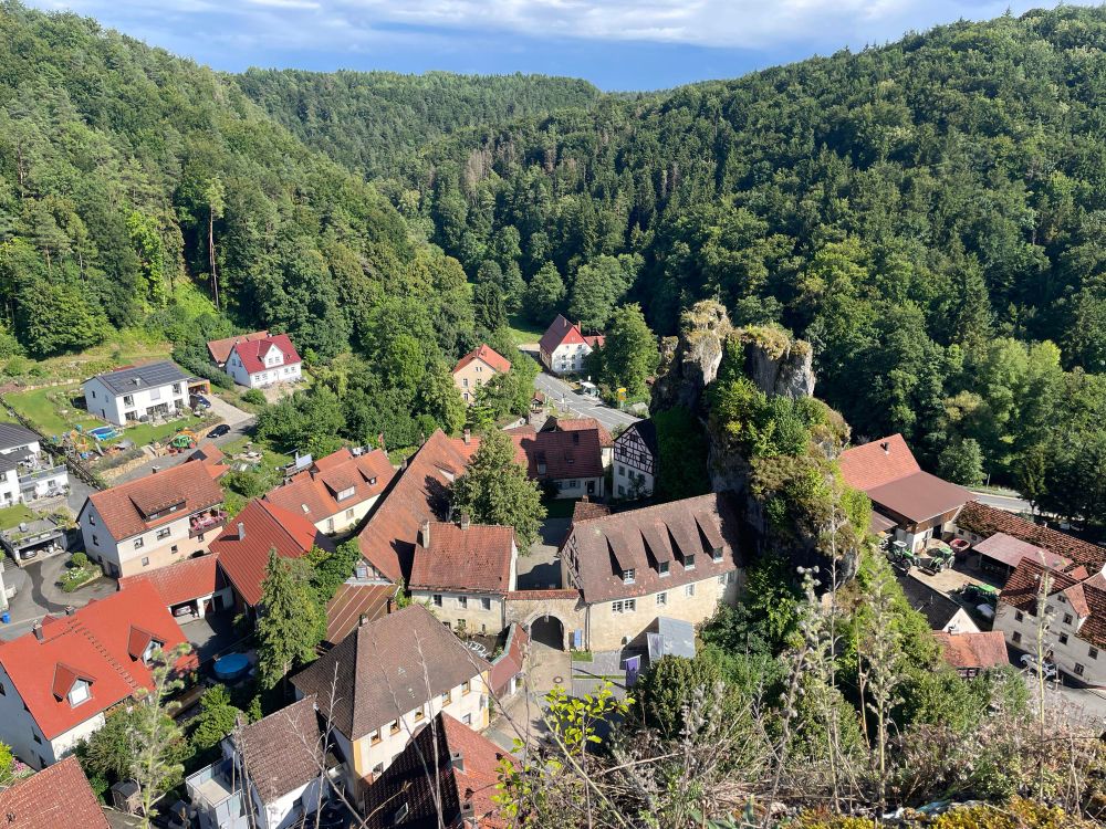 Tüchersfeld bei gutem Wetter 