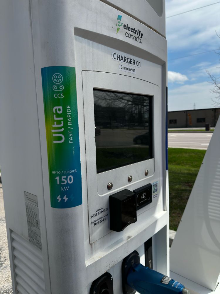 Electrify Canada EV charger