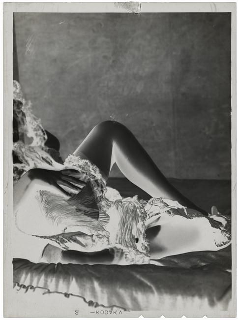 A negative of Fini's legs.