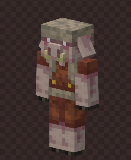 Isometric render of the Piglin Ranger.