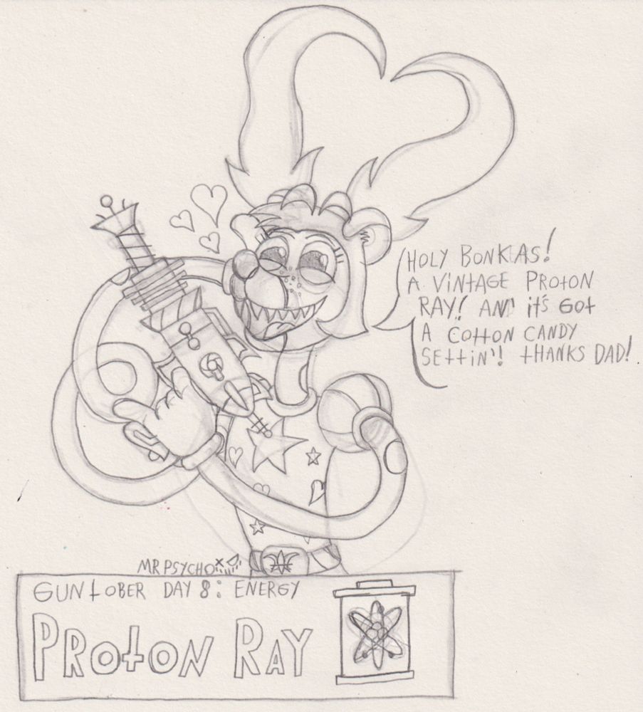 Toony's Birthday Bashes are always fun, especially this one cause B.Sugar got them a Vintage Proton Ray with a Cotton Candy Function. Best Gift Ever.