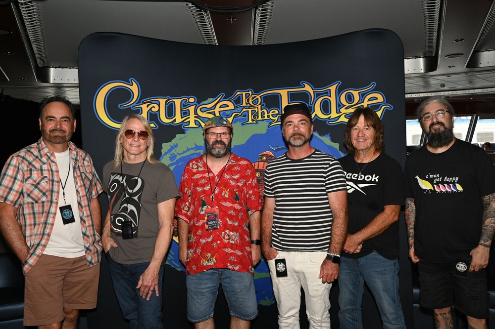 Me with Mike and the boys from Flying Colors