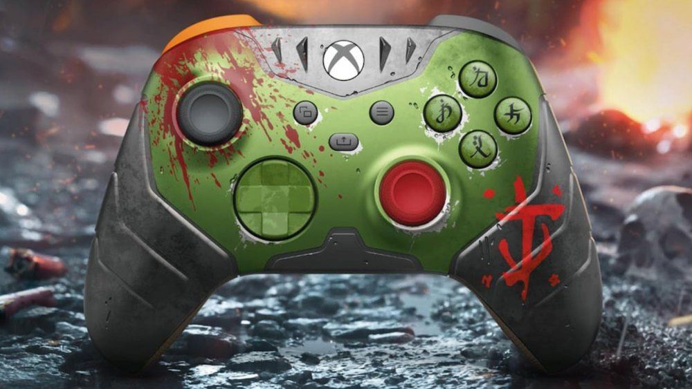 header image - Official Doom-Themed Xbox Wireless Controller Gets First Discount  - Sakeins Gaming
