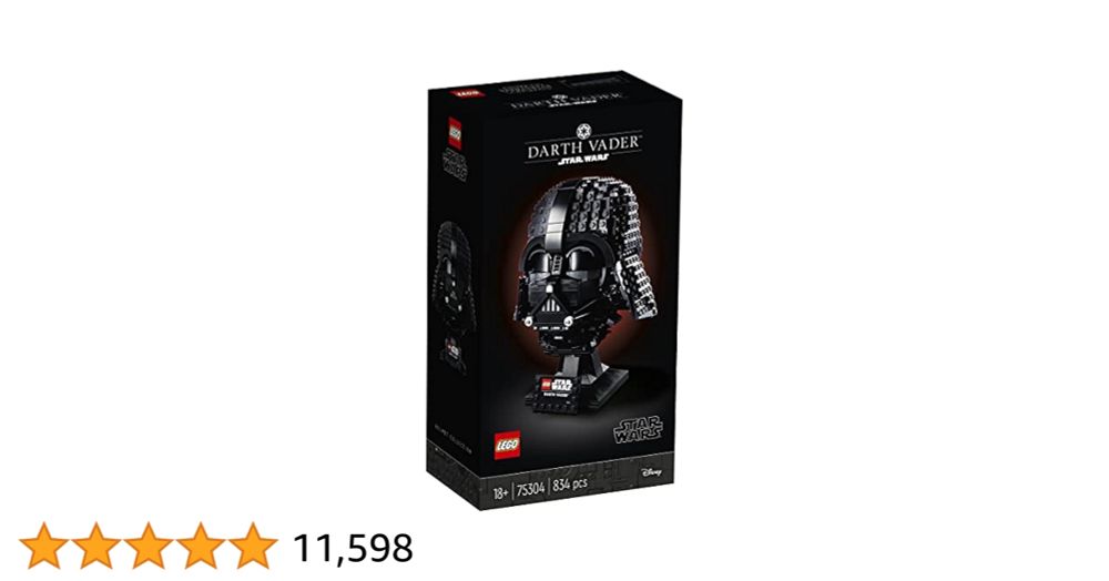 header image - LEGO Star Wars Darth Vader Helmet Building Set, Mask Model Kit for Adults to Build and Display, Collectible Star Wars Home Décor, Gift Idea for Classic Star Wars Fans, 75304