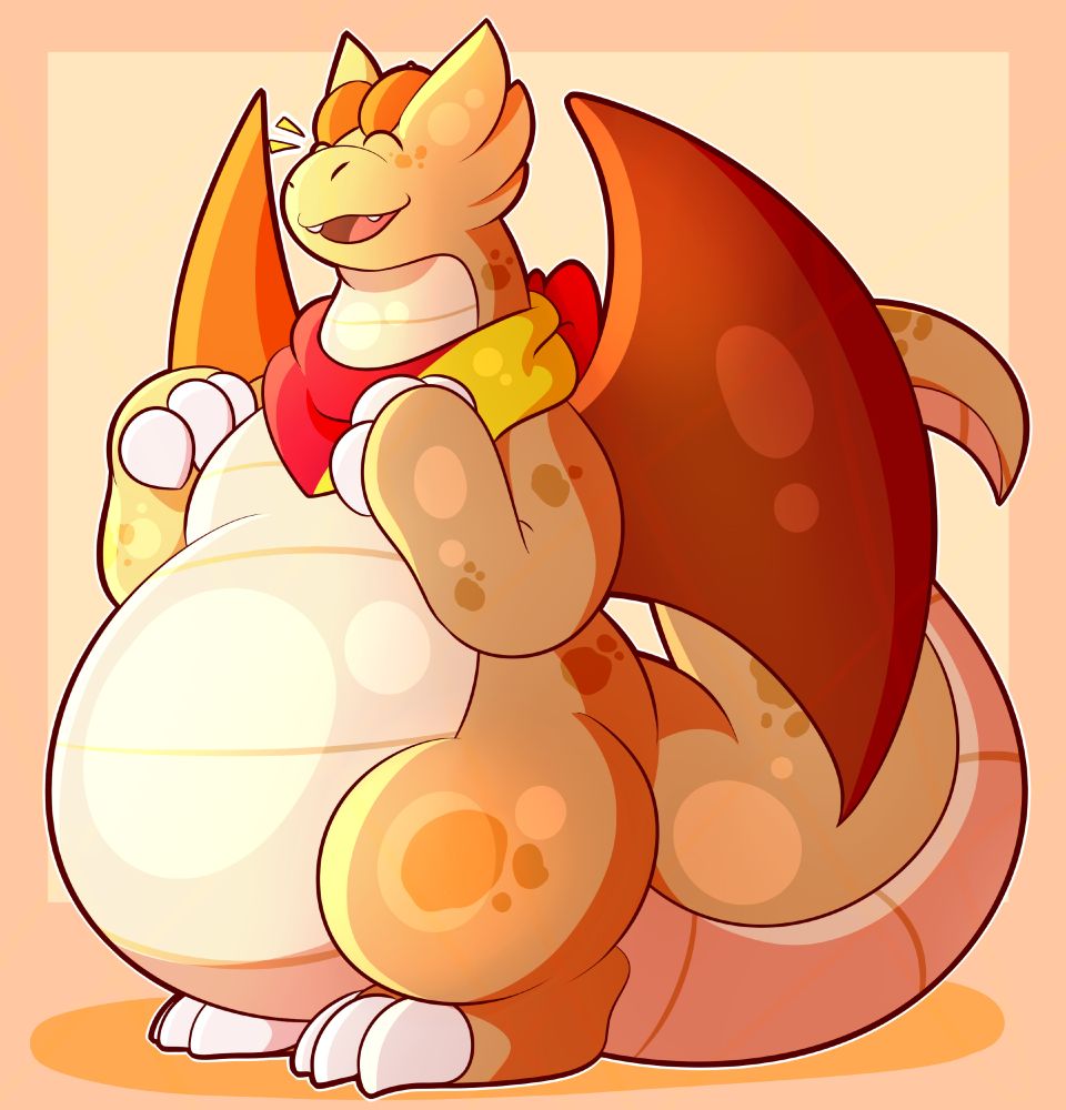big ol dragonite salamence hybrid doing a :D