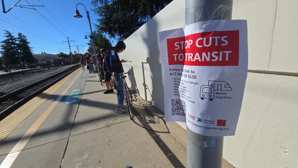 Stop cuts to transit flyer