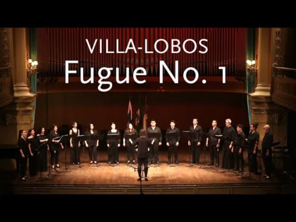 Fugue No. 1 • Bach | Villa-Lobos • Madrigal Contemporâneo