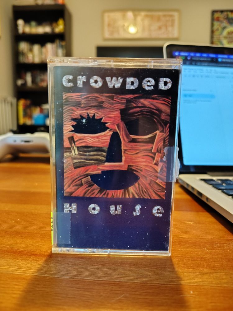 Crowded House's Woodface on cassette