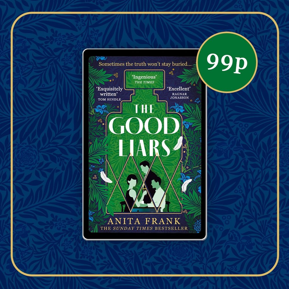Image shows a copy of The Good Liars by Anita Frank priced at 99p