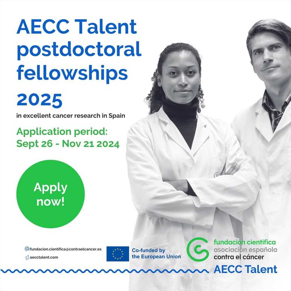 Postdoctoral fellowships on cancer research in Spain - AECC Talent