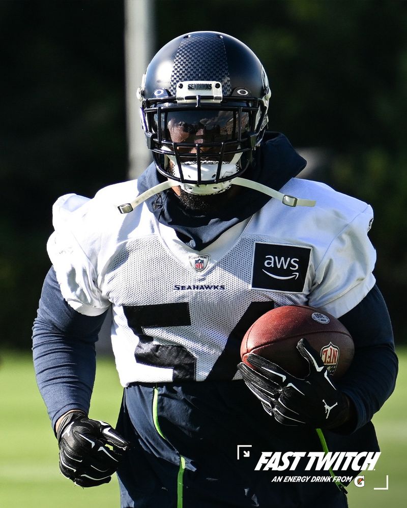 Bobby Wagner at practice.