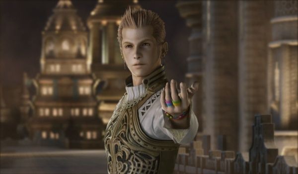 A male-presenting handsome swashbuckler (Balthier from Final Fantasy XII).