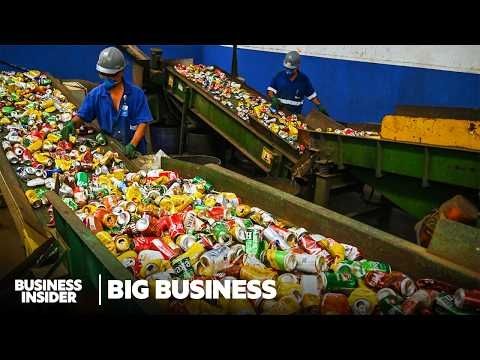 Why The US Loses $800M A Year In Unrecycled Aluminum Cans | Big Business | Business Insider