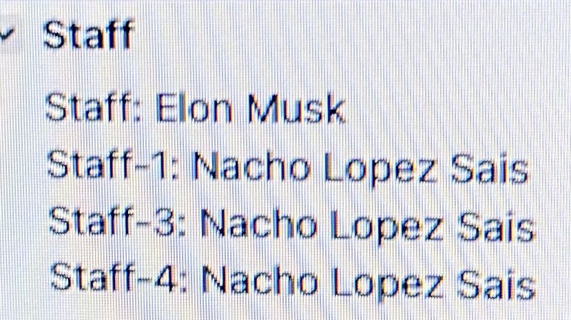 According to Jira,I reported to Elon because all the rest of the chain was gone 