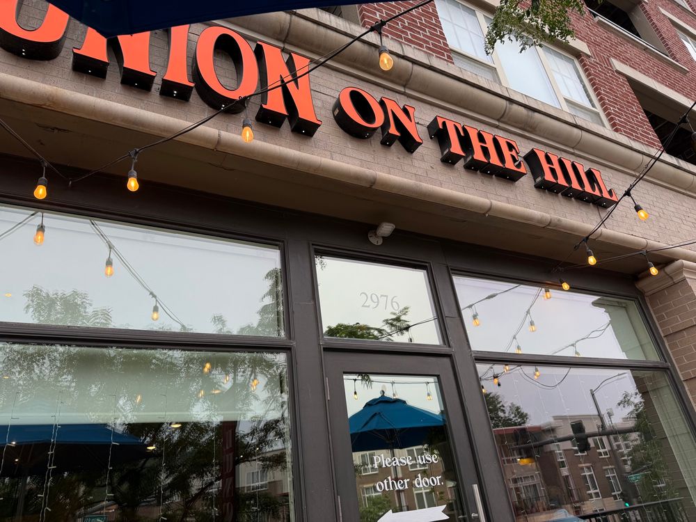 Facade of Union on the Hill restaurant 