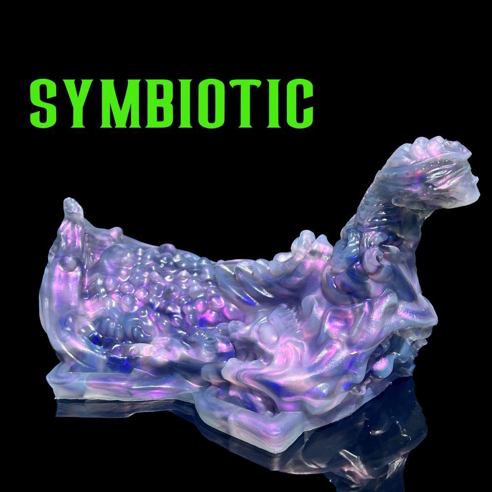 Symbiotic Saddle Grinder,  Comes with Black Nylon Straps to fit around a pillow or can even wrap around legs etc. Jump on and take a ride, our saddle doesn't disappoint!