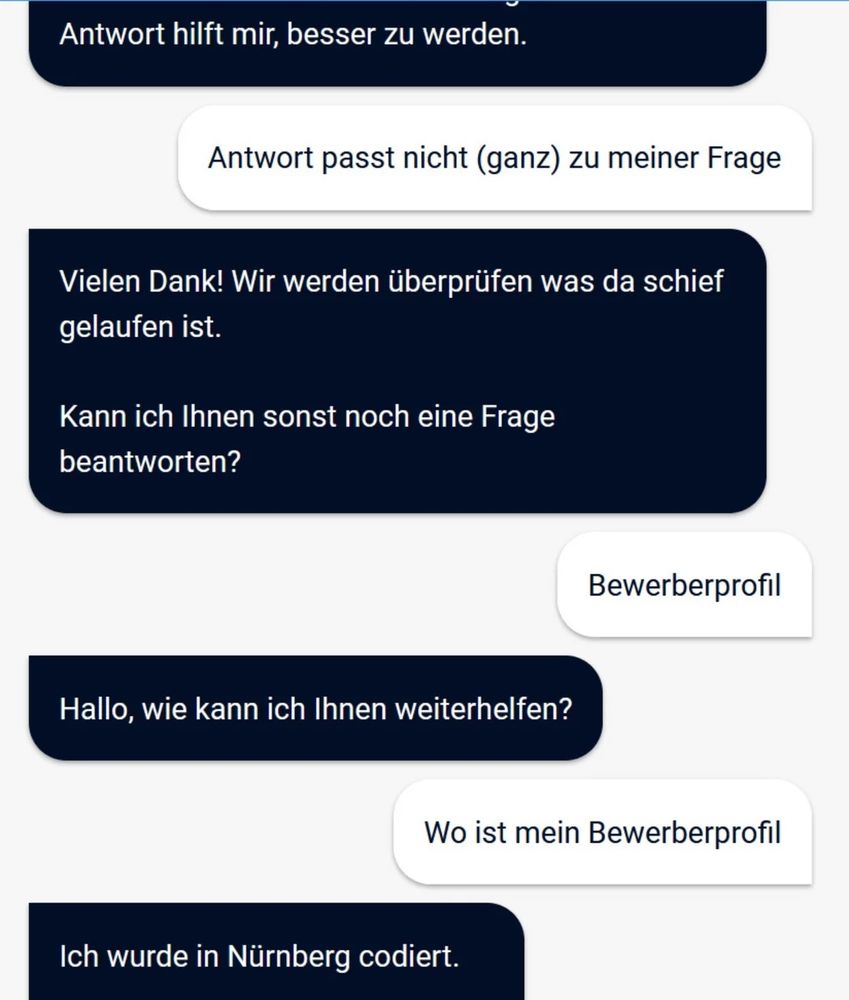 Menschen verzweifeln an "KI". 