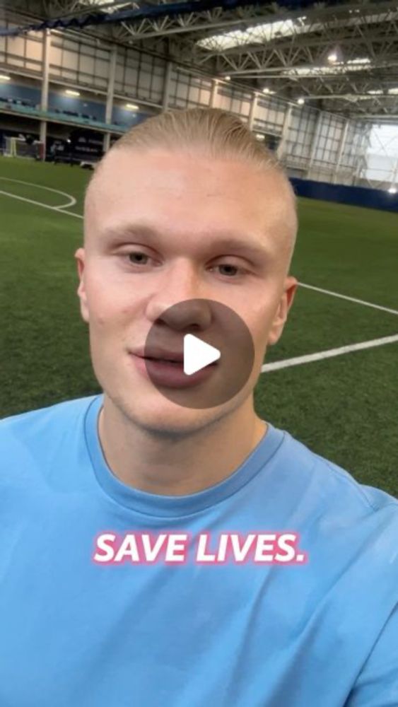 UEFA on Instagram: "🇳🇴❤️ Learn how to save lives with @erling.haaland: https://get-trained.com/en

#GetTrainedSaveLives"