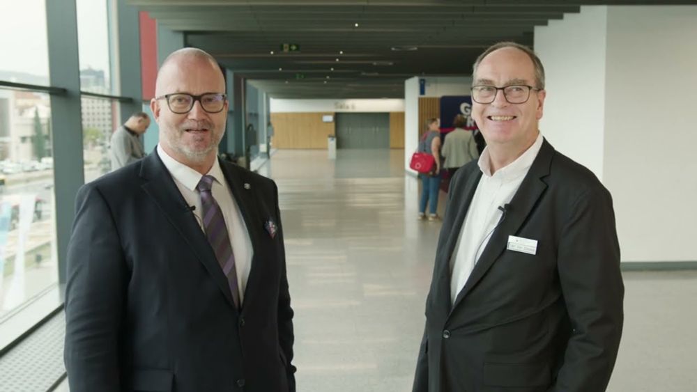 Jan Van Dooren, CEO, ERC, in conversation with Dr. Zoran Bahtijarević, Chief Medical Officer, UEFA.