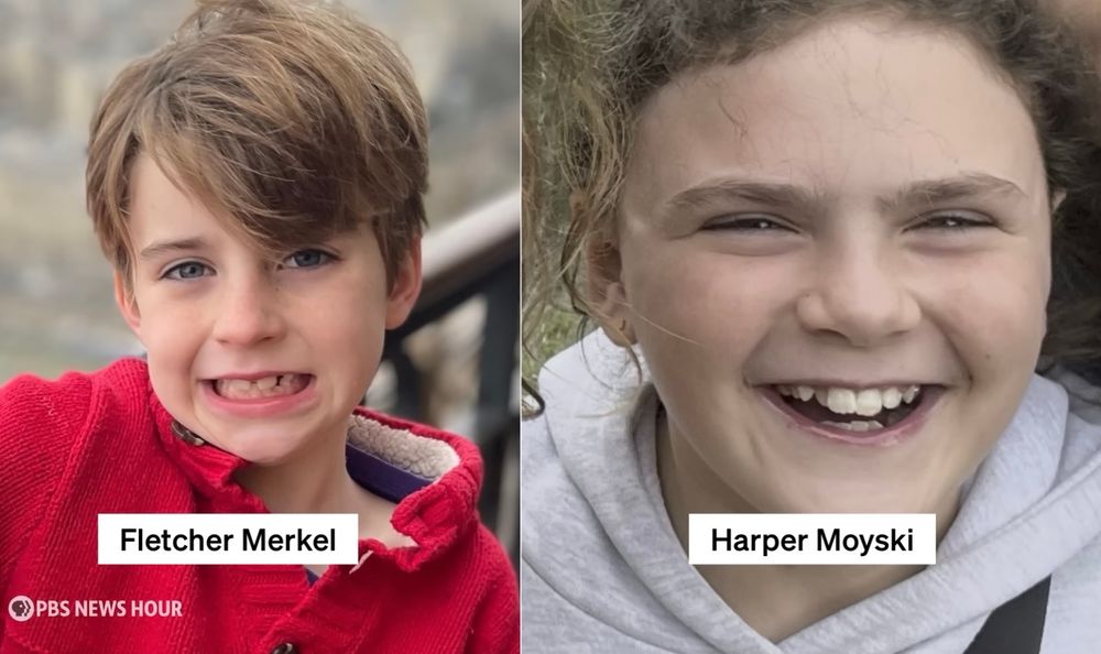 Photographs of two children, in side-by-side frame. The child on the left is Fletcher Merkel & and a child on the right is Harper Moyski. They have beautiful smiles. They will be missed with anguish. They were murdered by a person that wanted to terrorize. They aimed to away our joy and our feelings of safety. All the while, gun violence is problem not worth solving, as shown by inaction from the US legislative branch. 