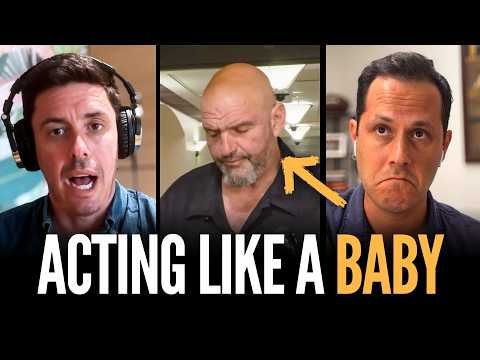 Fetterman Acts Like a BABY, Complains About Bill Process