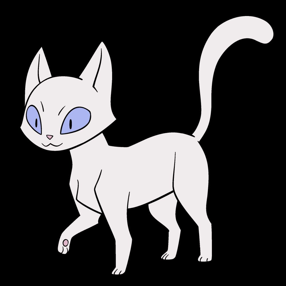 Amity Blight's palisman, Ghost, from The Owl House.