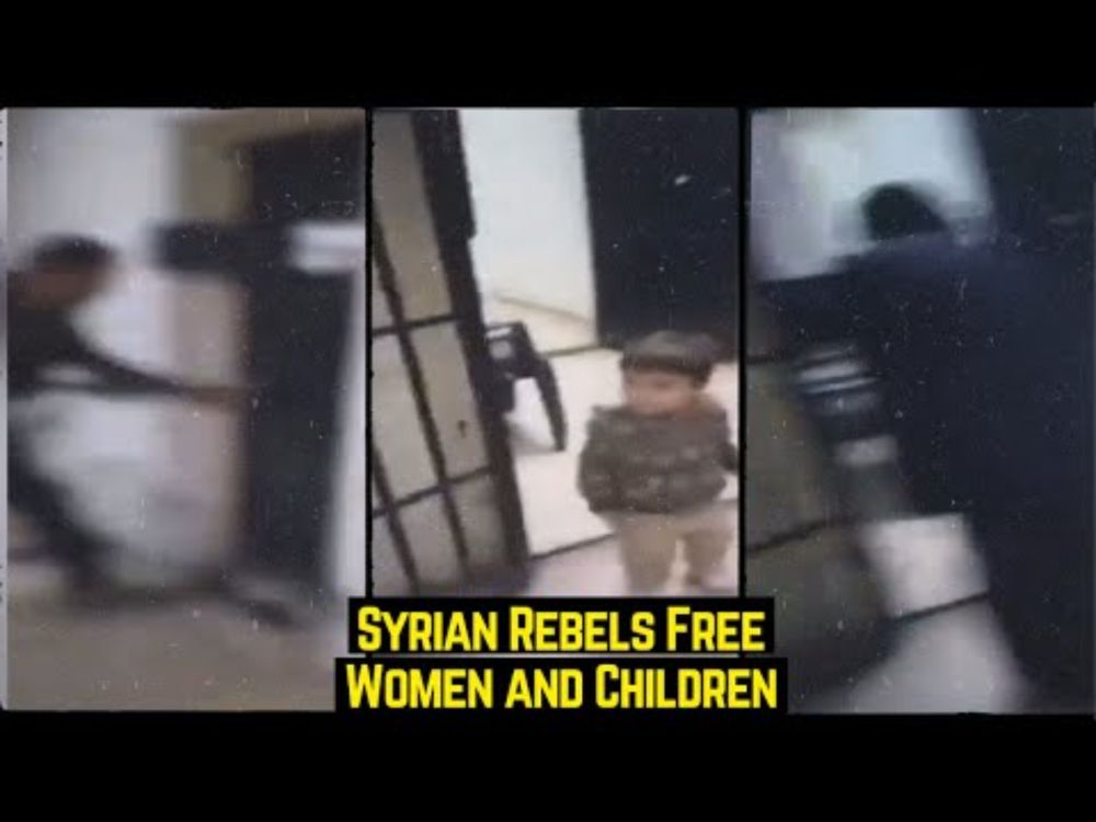 Syrian Rebels Free Women and Children from Saydnaya Prison in a Dramatic Operation
