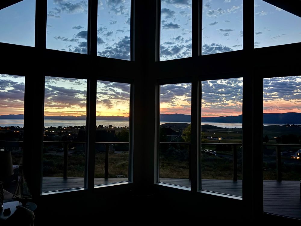 Sunrise on Bear Lake, UT. 