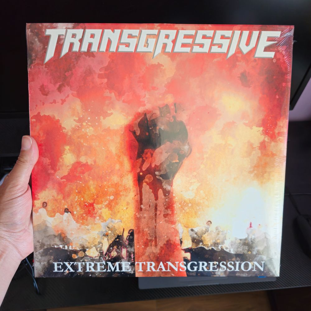 Vinyl of Transgressive's killer album 'Extreme Transgression' 