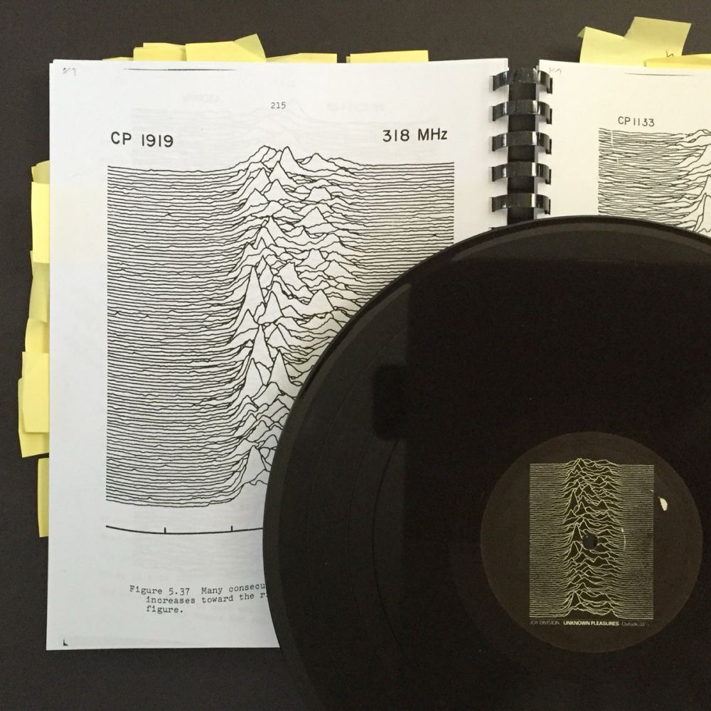 Pop Culture Pulsar: The Science Behind Joy Division’s Unknown Pleasures Album Cover